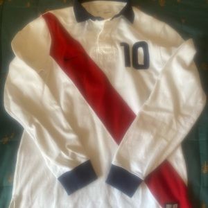 Nike USA soccer 1950 World Cup home jersey.